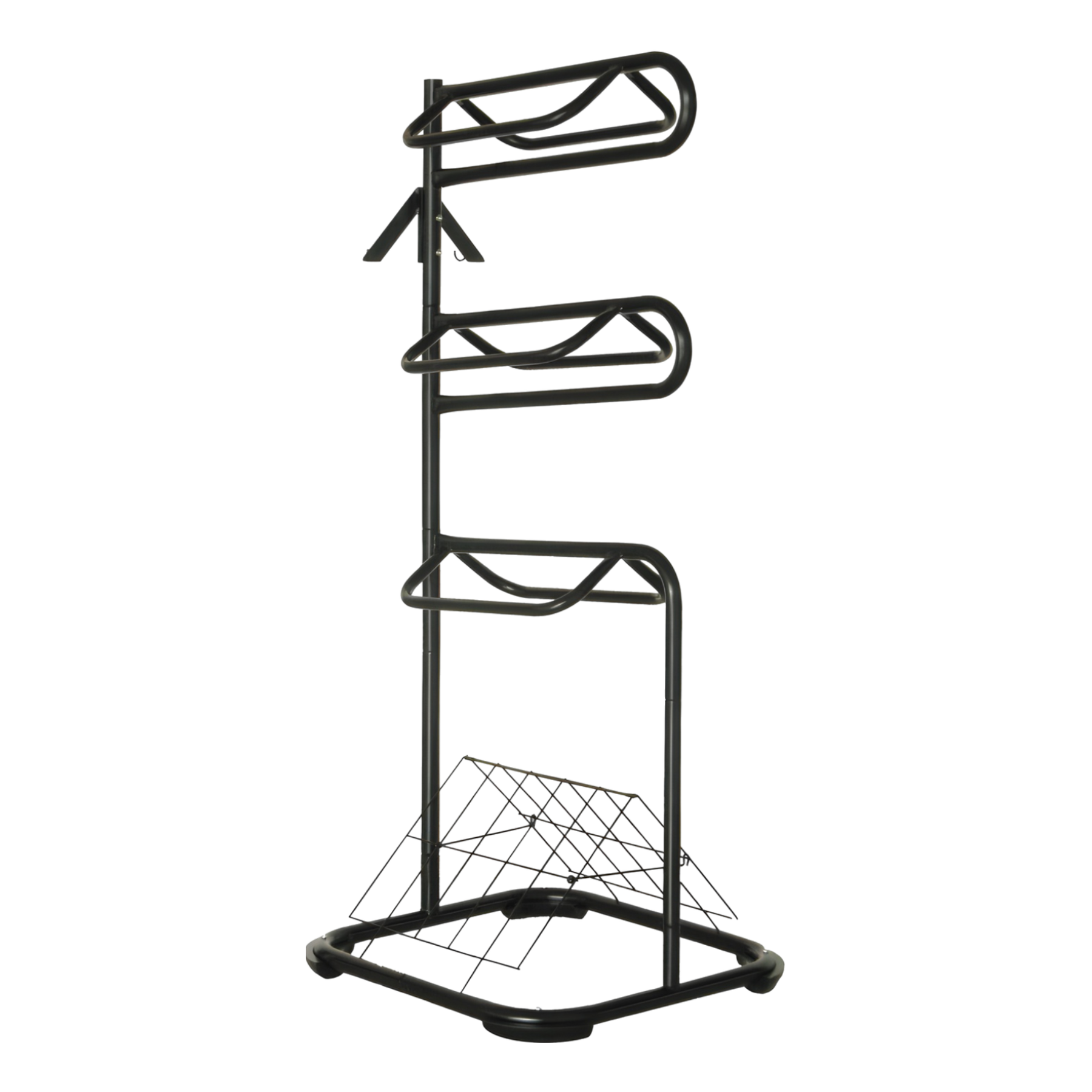Saddle Rack 3-Tier Stand Horse & Pony Saddle Holder Blanket Tack Dryer Stable