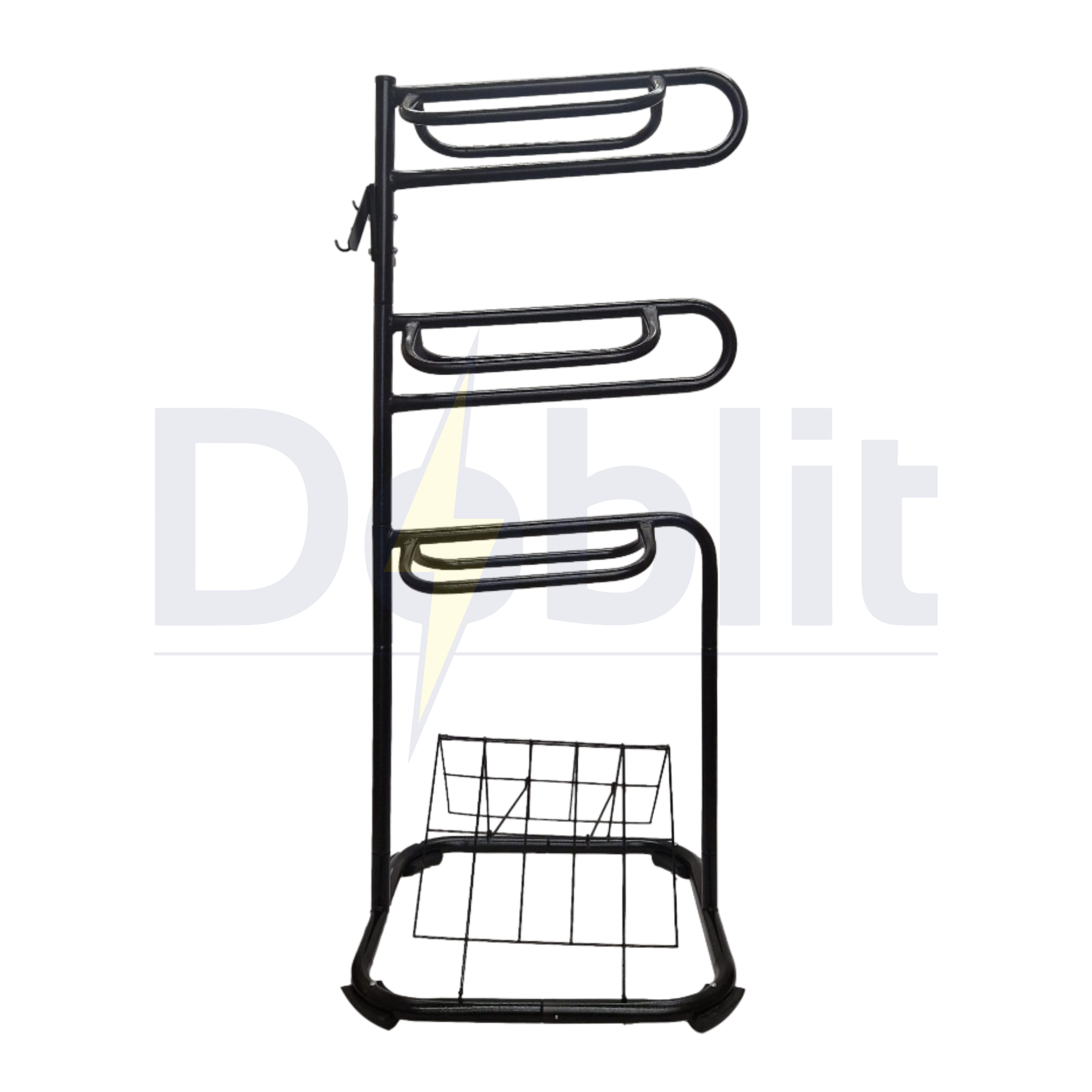 Saddle Rack 3-Tier Stand Horse & Pony Saddle Holder Blanket Tack Dryer Stable