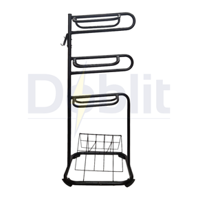 Saddle Rack 3-Tier Stand Horse & Pony Saddle Holder Blanket Tack Dryer Stable
