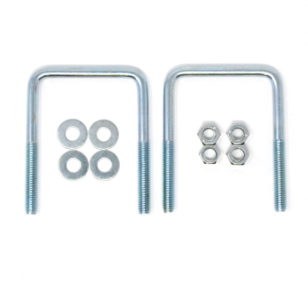 U-Bolt Hardware for 2" Square Post