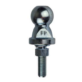 Tow Ball Threaded Pin Hitch 50mm Ball 19mm Bolt Shank ATVs Lawnmowers 500KG