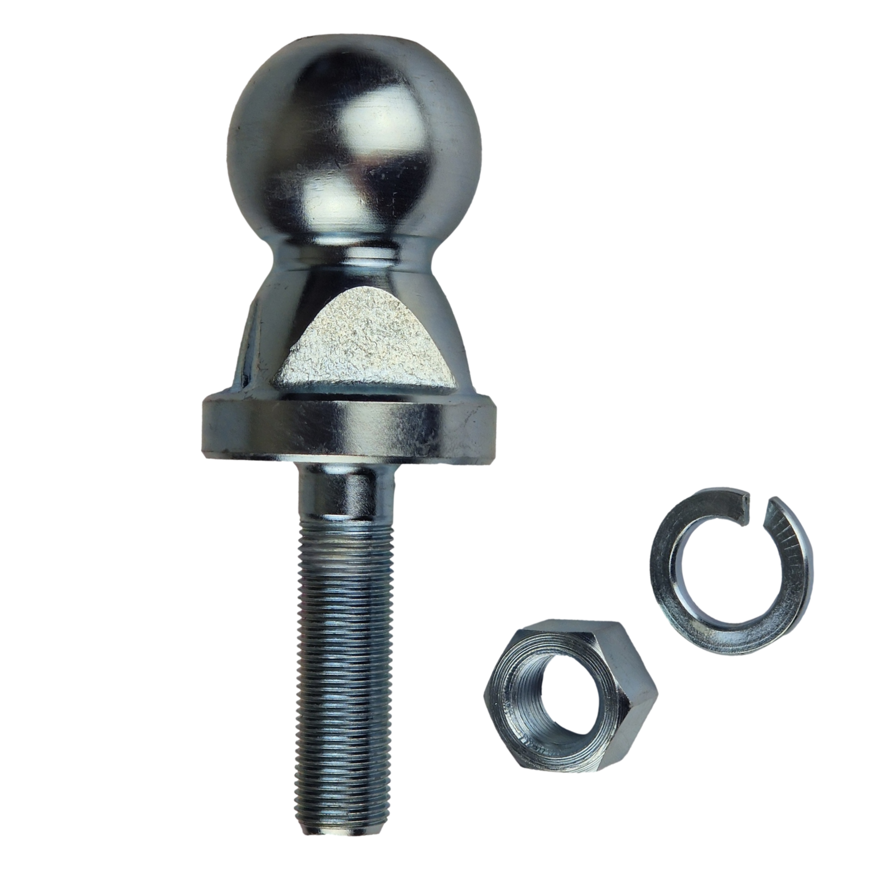 Tow Ball Threaded Pin Hitch 50mm Ball 19mm Bolt Shank ATVs Lawnmowers 500KG