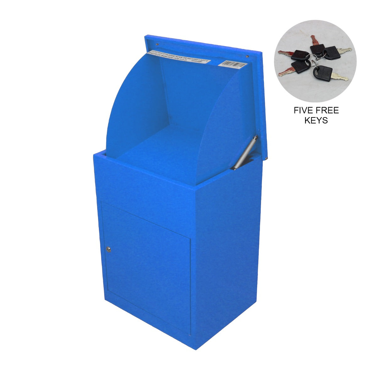 Blue Parcel Post Box for Parcels