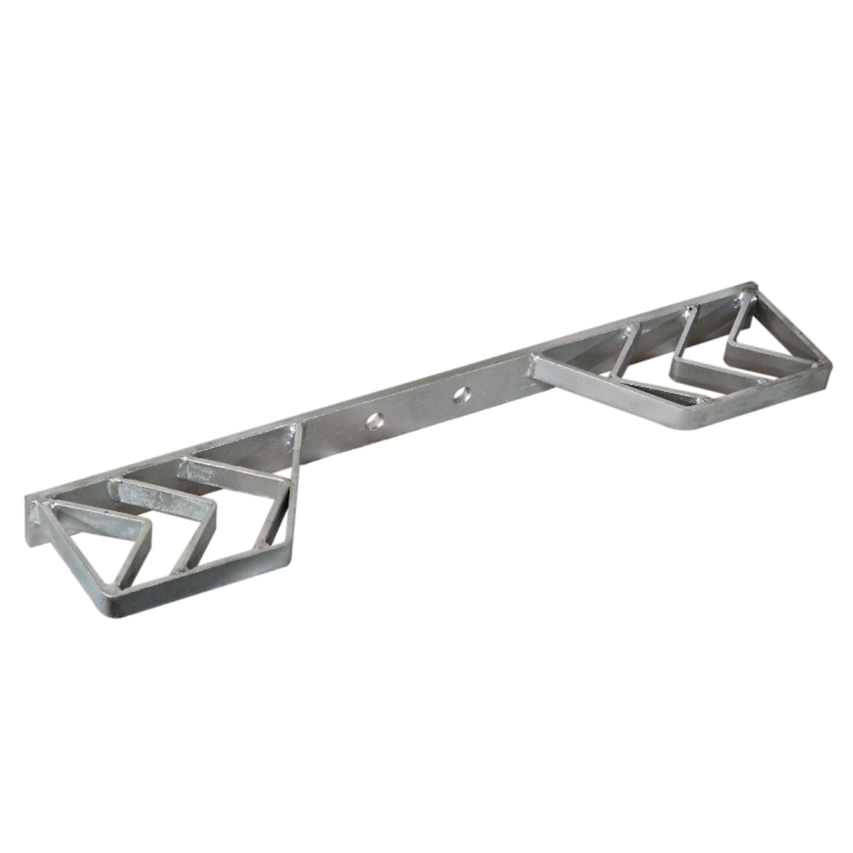 Rear Bumper Step Thread Board Tow Hitch Step Tow Bar Tail Gate - 750x150mm BZP