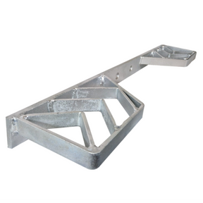 Rear Bumper Step Thread Board Tow Hitch Step Tow Bar Tail Gate - 750x150mm BZP