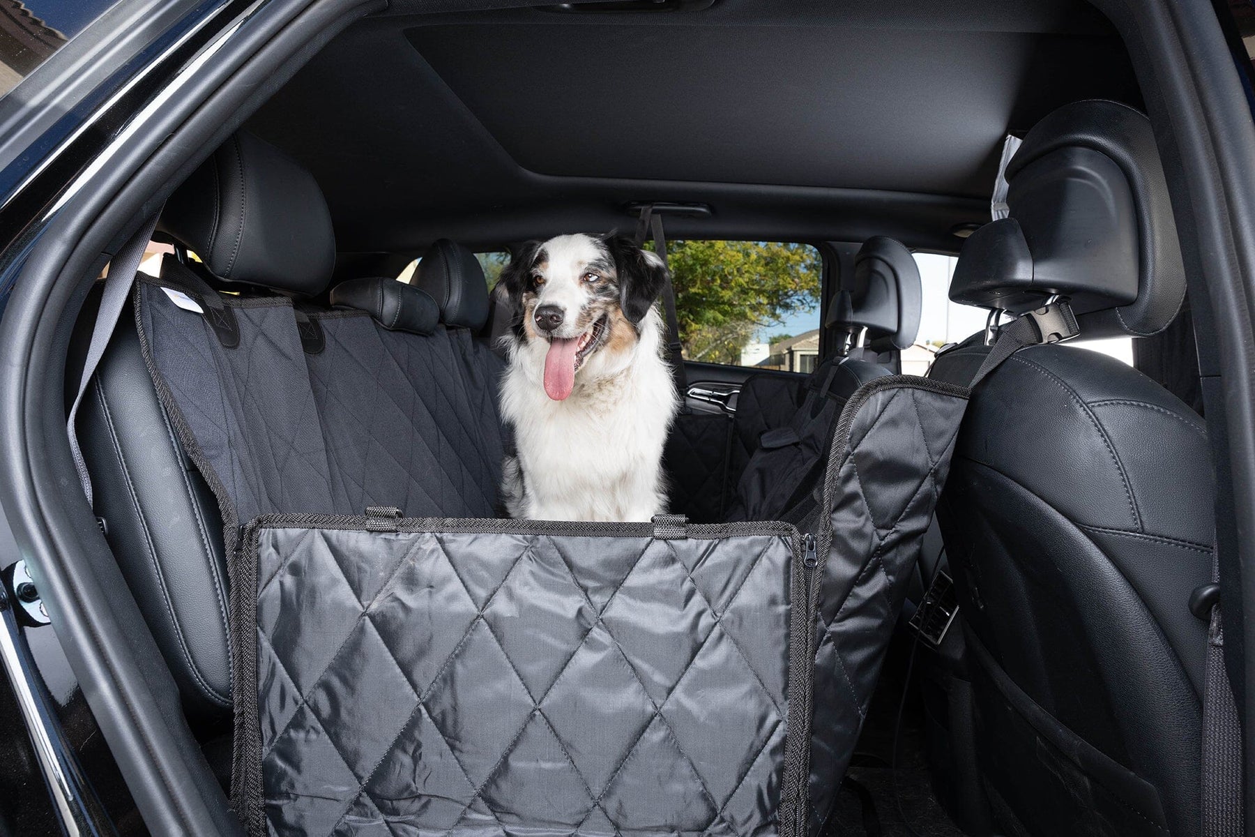 Dog Seat Covers - Rear Seat Cover with Hammock