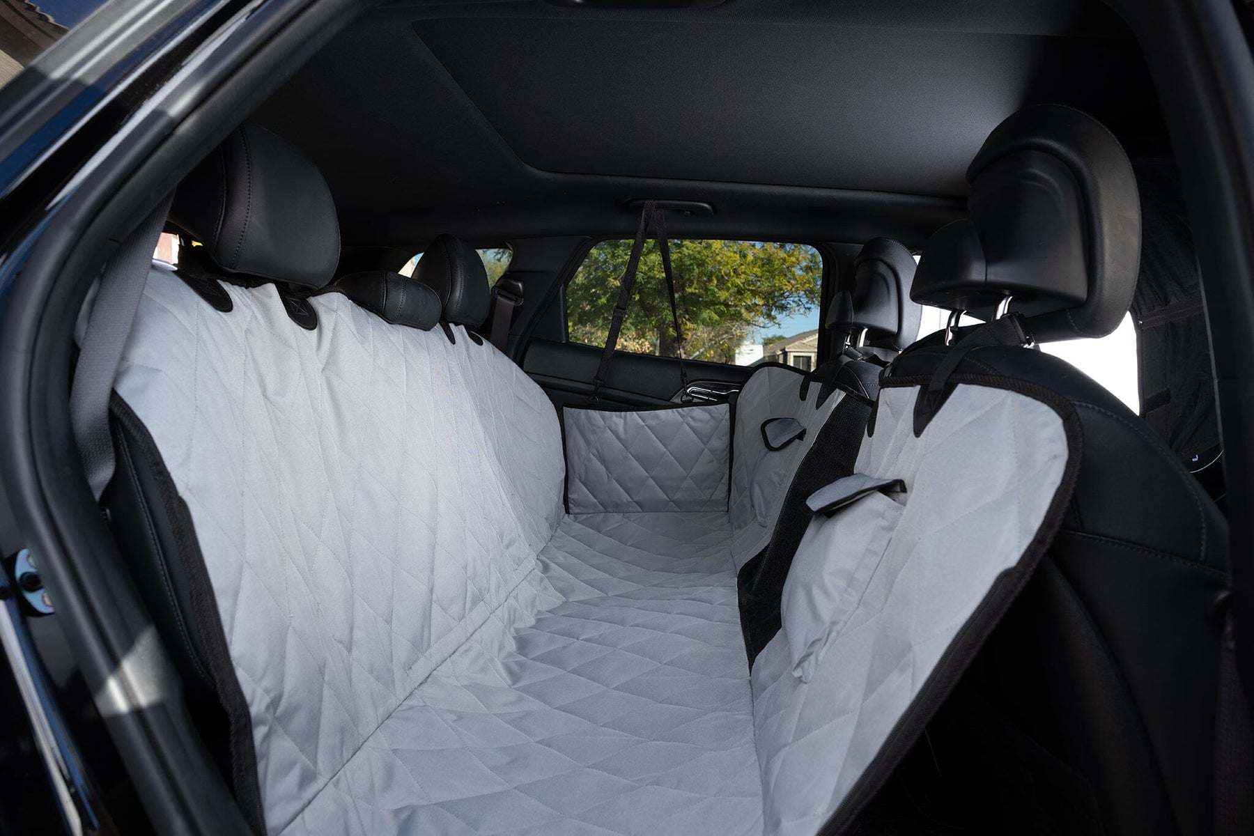 Dog Seat Covers - Rear Seat Cover with Hammock