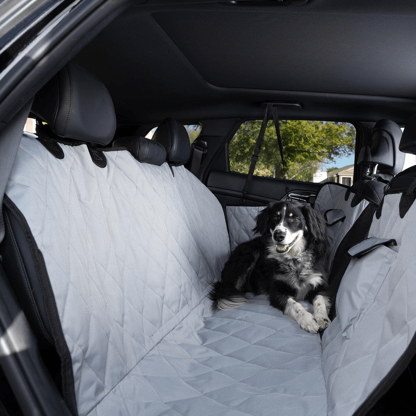 Dog Seat Covers - Rear Seat Cover with Hammock